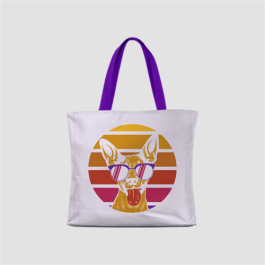 Bolsa em Tecido 20x20cm Tecido 20x20cm 4x0   